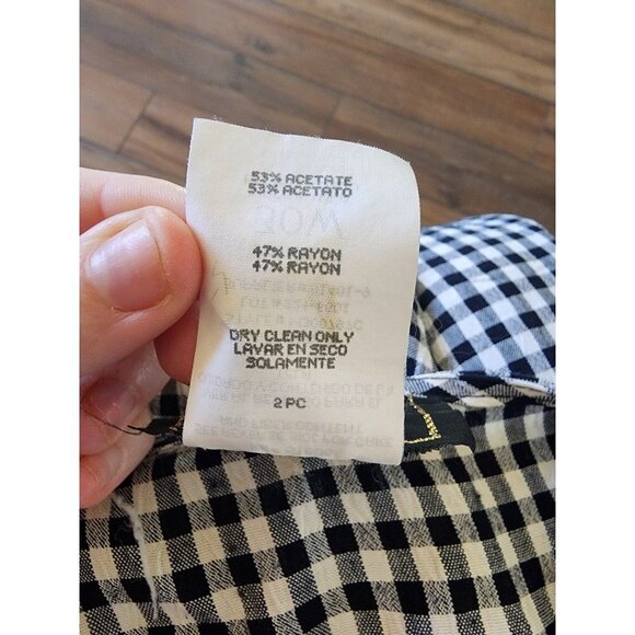 Vintage 90s More Jazz Made in USA Tunic Top Size 30W 4XL - Picture 7 of 7